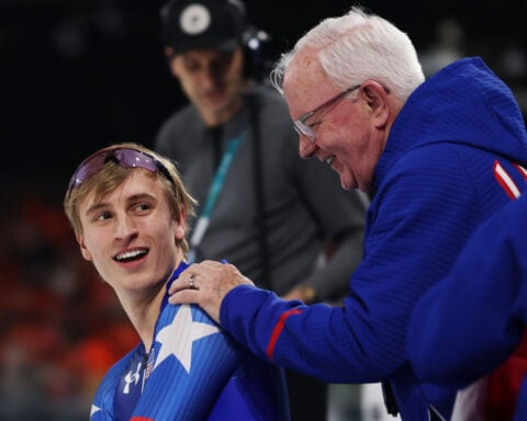 Speed skating sensation Jordan Stolz has shown how to handle pressure to become Team USA’s savior