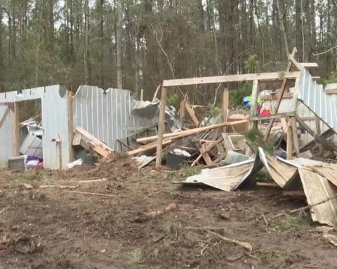 Home survives Evangeline Parish tornado