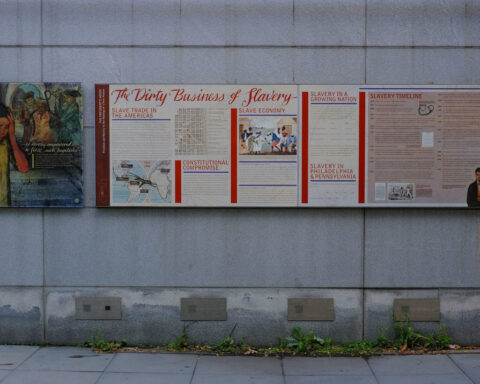 Slavery exhibit returns to Philadelphia museum following judge’s orders that cited Orwell’s ‘1984’