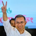 Bangladesh’s new prime minister is sworn in after his party’s landslide election win