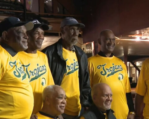 Simpson Road Trojans honored in Atlanta, 64 years after historic Little League dream