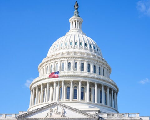 Police arrest man who ran toward the US Capitol building holding a shotgun
