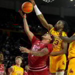 Arizona State upsets No. 13 Texas Tech 72-67 as Red Raiders lose star forward JT Toppin to injury