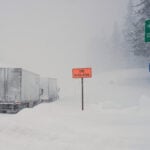 Rescuers push through winter storm to 6 survivors of a California avalanche. 9 others are missing