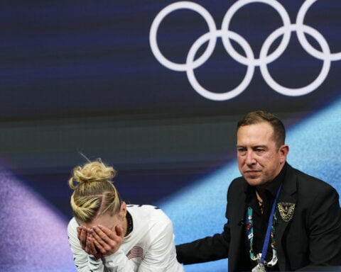 Japan’s Ami Nakai surges into Olympic lead after short program as US struggles at the Winter Games