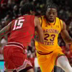 Texas Tech star JT Toppin injures lower right leg in loss to Arizona State