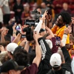 Arizona State upsets No. 13 Texas Tech 72-67 as Red Raiders lose star forward JT Toppin to injury