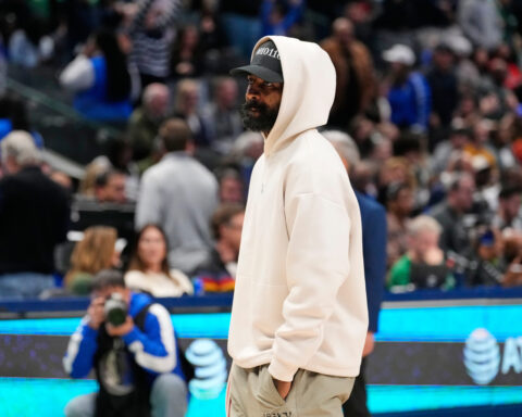 Kyrie Irving won't play this season for the Mavericks as he continues recovery from knee injury