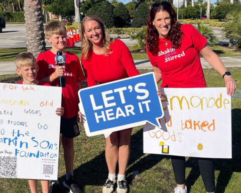 7-year-old raises almost $8K for Parkinson’s following father's diagnosis