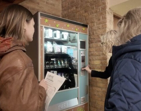 New reproductive health vending machine opens in Indianapolis, offering access to free health essentials