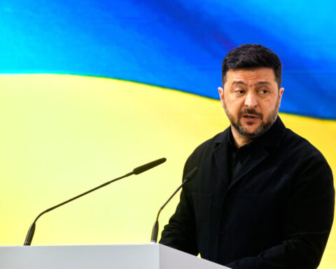 US senators visit key Ukrainian port city as they push for fresh sanctions on Russia