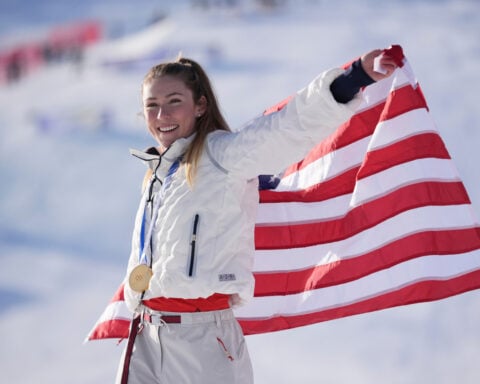 Mikaela Shiffrin came to the Olympics looking for peace in her skiing. She found gold along the way
