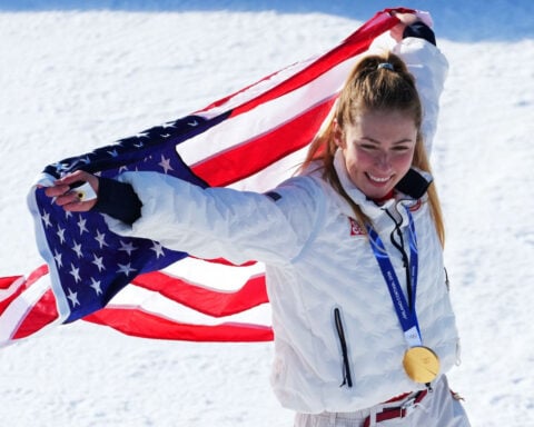 Mikaela Shiffrin wins gold in the women’s slalom