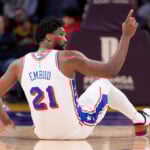Embiid is hurt again for the 76ers and will miss game vs. Atlanta due to a sore right shin