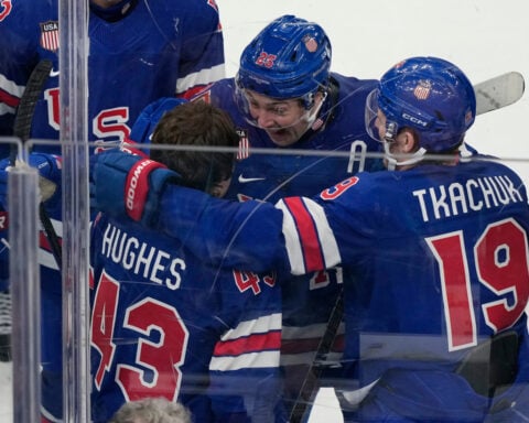 US defeats Sweden and Canada beats Czechia in OT to reach the semifinals at the Olympics