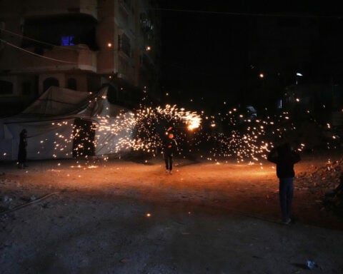 How one displaced family in Gaza is observing Ramadan's first day under a fragile ceasefire deal