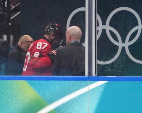 Canada is not ruling out Sidney Crosby for its semifinal or the rest of the Olympics