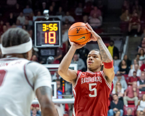 Darius Acuff Jr. scores 49 points against Alabama and nearly delivers in OT for Arkansas