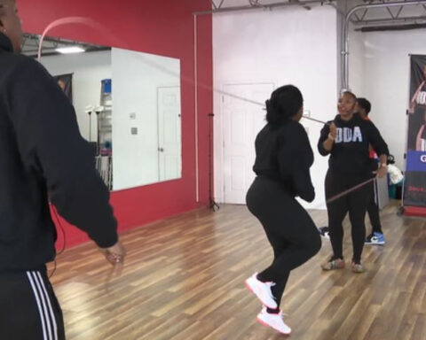 Couple helps people get moving through the joy of Double Dutch