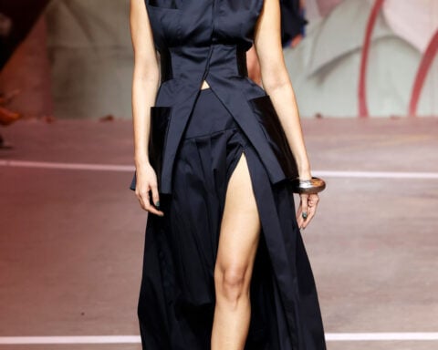 King Charles makes surprise front-row appearance at London Fashion Week