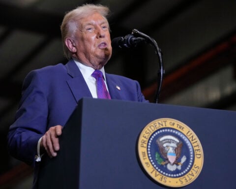 Trump visits Georgia, a target of his election falsehoods, as Republicans look for midterm boost