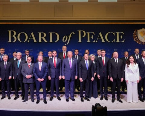 Indonesian leader signs trade deal with Trump while in Washington for the Board of Peace