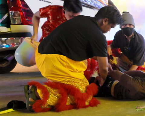 Thai police go undercover as lion dancers to nab a serial burglar