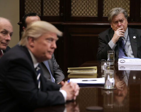 Steve Bannon pushed hard for the release of the Epstein files. Then he was in them