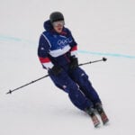 Olympic freeskier Hunter Hess flashes an 'L' sign, says he stands by his statement and loves the USA