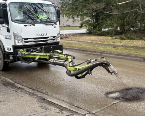 Akron deploys new weapon to fight potholes