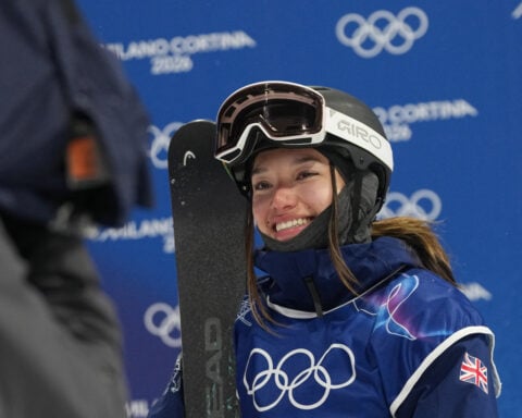 At halfpipe, neither US-born Olympic favorite competes for America. Eileen Gu takes the heat