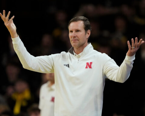 Nebraska coach Hoiberg says part of the reason he swiped at fan's phone is because of his pacemaker