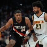 Nuggets rout Trail Blazers 157-103 for the most points on the road in franchise history