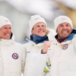 Klaebo becomes 1st athlete to win 6 golds at a Winter Games as Norway sweeps 50km mass start