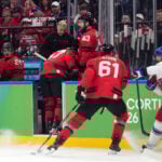 Injured Canada captain Sidney Crosby's status uncertain for the Olympic gold medal game