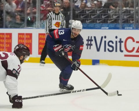 US pays tribute to the late Johnny Gaudreau and brother Matthew at the Winter Olympics
