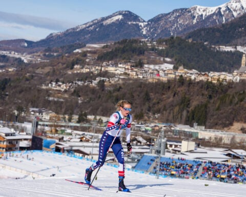 Sweden’s Ebba Andersson gets redemption in winning 50km cross-country ski race at Milan Cortina