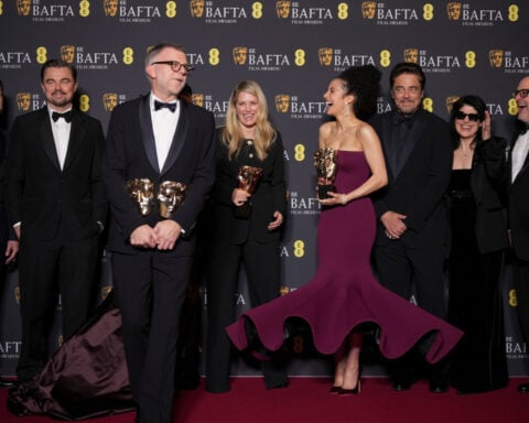 'One Battle After Another' wins 6 prizes including best picture at Britain’s BAFTA film awards