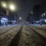 New York City hunkers down under blizzard warnings and a travel ban as winter storm hits northeast