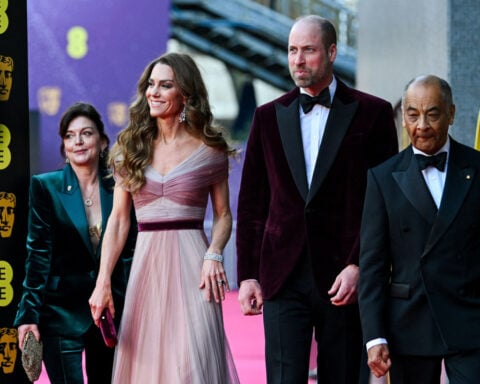 Prince William and Kate put on a united (and color-coordinated) front at the BAFTAs