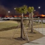 Delta flight returns to Savannah airport after engine trouble sparks grass fire