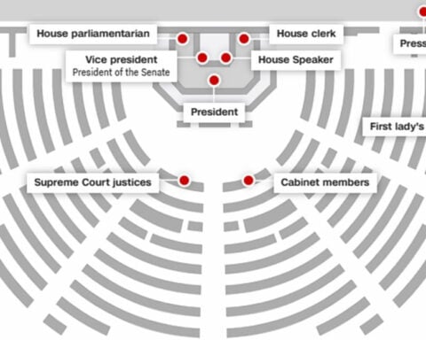 Who sits where at Trump’s State of the Union address: A visual guide