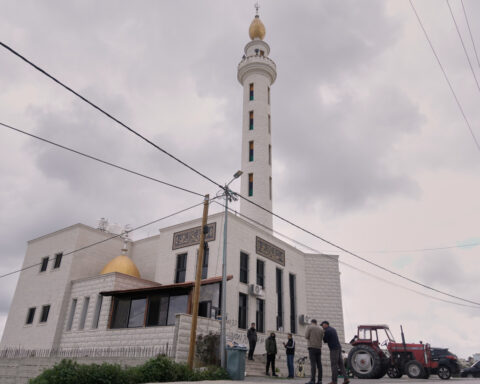 Israeli settlers torch and deface a West Bank mosque during Ramadan