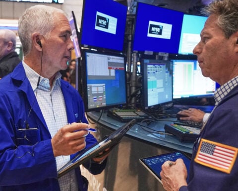 US stocks drop after Trump ramps up his tariffs and investors dump potential AI losers