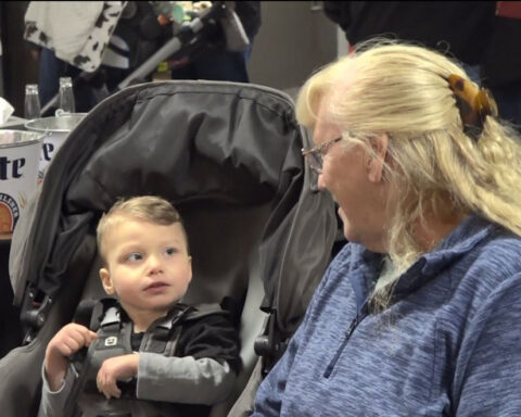 Community raises money to buy disabled three-year-old a service dog