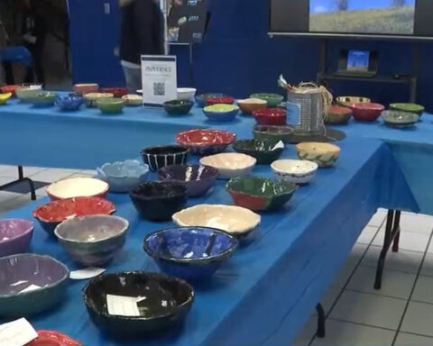 Students use art to fight hunger through 'Empty Bowls' fundraiser