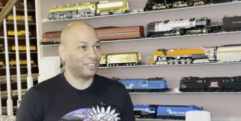 Man turns childhood love of model trains into community