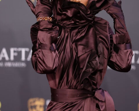 At Burberry, a glamorous night out in the depths of winter