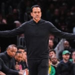 Pat Riley revives the NBA coach suit debate. Erik Spoelstra wants to keep sideline wear casual