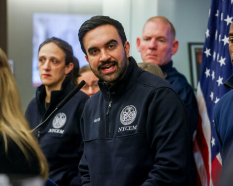 Zohran Mamdani and NYC police are at odds after two officers were injured in a snowball fight